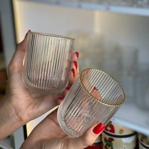 لیوان سایز مینی بلور پک 6 تایی وارداتی